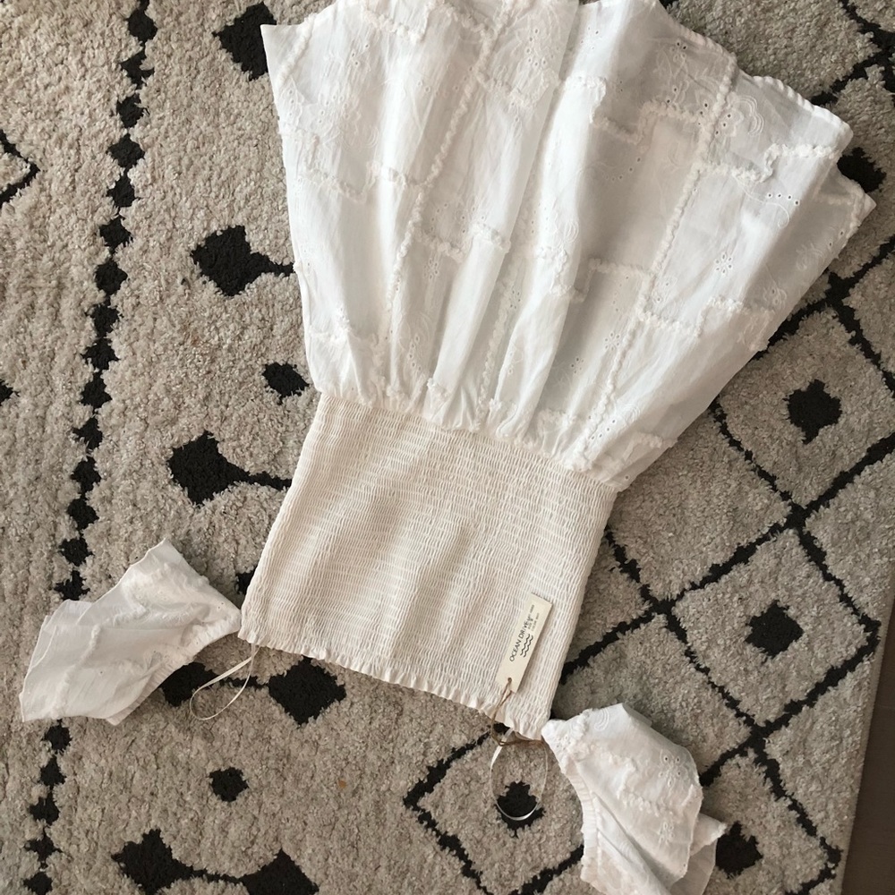 White sun dress